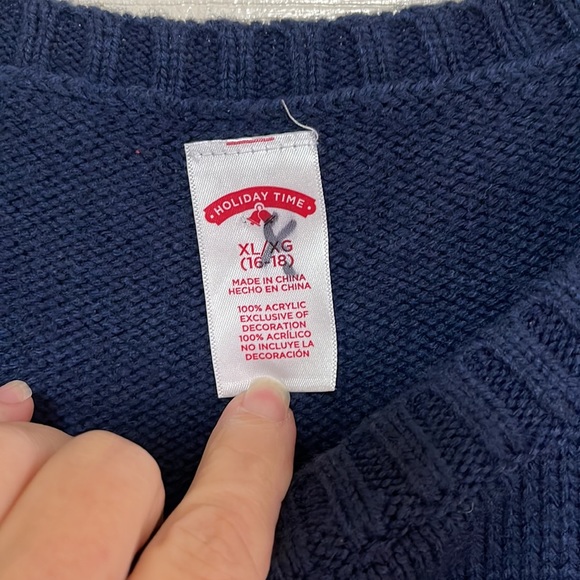 Holiday Time Christmas sweater. Size XL. - Picture 5 of 7